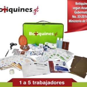 Botiquín de 1 a 5 trabajadores