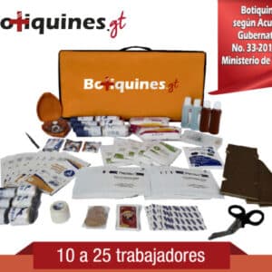 Botiquín especial para 10 a 25 trabajadores