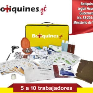 Botiquín especial para 5 a 10 trabajadores